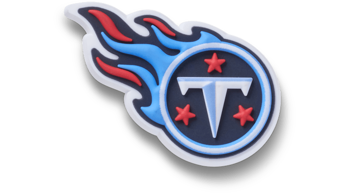 Jibbitz Nfl Tennessee Titans Logo In Blue
